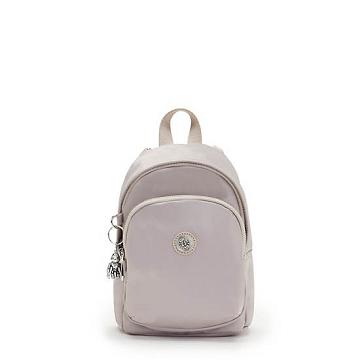 Mochilas Kipling Delia Compact Metallic Convertible Blancos | MX 1559NW